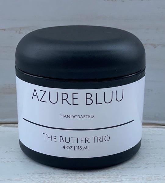 “All In One” The Butter Trio (A Combination of Organic Mango Butter, Coco butter, Shea Butter) 4oz